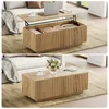 FABATO Lift-Couchtisch 106 cm mit großem verstecktem Produktbild-Vorschau 4