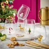 BUTLERS Trinkglas MERRY & JOY Reh Produktbild-Vorschau 2