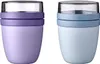 Mepal | Lunchpot Ellipse Mixed Mini | Vivid Lilac + Nordic Produktbild-Vorschau 1