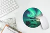 MuchoWow® Mauspad Mousepad Nordlichter - Nacht - Reflexion Produktbild-Vorschau 5