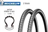 2Stück 28Zoll MICHELIN Protek Cross Fahrrad Reifen 32-622 Produktbild-Vorschau 1