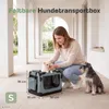 Opvouwbare hondenbench, transporttas, transportbox voor Productafbeelding-voorbeeld 7