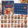 Highland Cow Adventskalender 2026, 24 Mini-Figuren, Produktbild-Vorschau 1