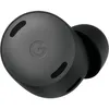 A close-up, studio shot of a single black Google Pixel Buds Pro earbud. Produktbild-Vorschau
