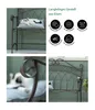 Dehner Gartenbank Antik, 2-Sitzer Bank in Vintage-Optik, Produktbild-Vorschau 3