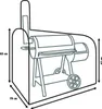 Primaster Schutzhülle für Smoker 150 x 70 x 125 cm Produktbild-Vorschau 1