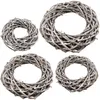 Couronne de vigne blanchie à la chaux en 20 cm pour le Voir les images du produit 7