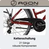 Agon Avesa E Bike trekingové kolo dámské pánské od 155 cm s Náhled obrázku produktu 6