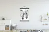 MuchoWow® Textilposter Pferd - Tiere - Porträt - Weiß Produktbild-Vorschau 2
