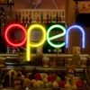 LED Leuchtreklame, LED Schild OPEN beleuchtet, Produktbild-Vorschau 1