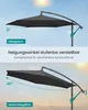 SONGMICS Slunečník Ø 300 cm ochrana proti slunci UPF 50+ Náhled obrázku produktu 4