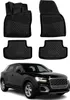 2017-2025 Audi Q2 tappetini TPE nero 4 pz Anteprima dell’immagine prodotto 1