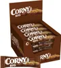 A box of Corny Big chocolate-flavored muesli bars, with one bar displayed in front. Náhľad obrázku produktu