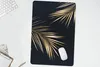 MuchoWow® Mauspad Mousepad Blätter - Pflanzen - Gold - Produktbild-Vorschau 5