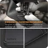 Samsung Galaxy A35 5G Handyhülle in Schwarz mit Leder Produktbild-Vorschau 2