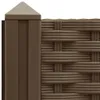vidaXL Letto rialzato 80x80x38 cm in polipropilene Anteprima dell’immagine prodotto 5