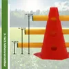 Steckhürdenset 15- teilig 23 cm höhenverstellbar rot Produktbild-Vorschau 3