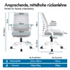 ALFORDSON Bürostuhl, Lendenstütze, Atmungsaktives Netz und Produktbild-Vorschau 2