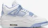 Nike Air Jordan 4 Retro "Aluminum Forget Me Not" Blau, Produktbild-Vorschau 4