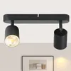 Spot de plafond LED ZMH noir à 2 ampoules, lampe de plafond Voir les images du produit 1