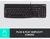Logitech K120 - Tastatur - USB - Deutsch Produktbild-Vorschau 18
