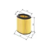 Bosch Luftfilter  F 026 400 213 Produktbild-Vorschau 16