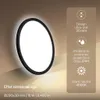 Panneau LED de Salle de bain, noir, rond, Ø29cm 18W 2400lm, Voir les images du produit 2