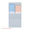 A time card rack with slots for time cards. Náhľad obrázku produktu
