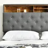Flieks Lit rembourré Lit double 140x200cm avec matelas et Voir les images du produit 6