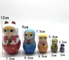 Autentické ruské dřevěné panenky Matrjoška, vhodné jako Náhled obrázku produktu 4