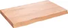 vidaXL Umývadlová doska svetlohnedá 80x50x(2-6) cm z Náhľad obrázku produktu 1