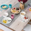 reer 22010 reer Kindergeschirr-Set Growing WildLife weiß Náhled obrázku produktu 7