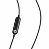 A close-up of a black in-ear headphone cable with a Skullcandy logo on the inline control. Produktbild-Vorschau
