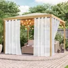 Outdoor Vorhang Wasserdicht Transparent Voile Gardinen mit Produktbild-Vorschau 1