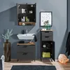 home24 Waschbeckenunterschrank mit 2 Schubkasten Produktbild-Vorschau 6
