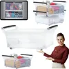 Behälter Mit Rädern 578X379X256Mm Durchsichtig Produktbild-Vorschau 19