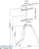 TV-Ständer für bis 65 Zoll, 35 kg, schwarz, Produktbild-Vorschau 7