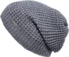 Eisglut Strickmütze Long-Beanie Blazeo in grau