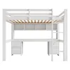 Letto a castello Flieks 90x200cm con scrivania e armadio, Anteprima dell’immagine prodotto 9