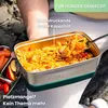 FRADABOX® Lunchbox „Frankie“ 2000ml, 4 Fächer, Premium Produktbild-Vorschau 6
