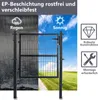 Izrielar Gartentor 100x100cm Gartentür verzinkter Stahl Produktbild-Vorschau 4