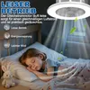 JOIEYOU Moderner LED Deckenventilator mit Licht und Produktbild-Vorschau 3