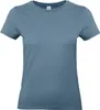 B&C TW04T | Damen T-Shirt / 100 E190 - Farbe: Stone Blue - Produktbild-Vorschau 1