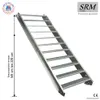 11 Stufen Stahltreppe Breite 100 cm Geschosshöhe 165-220cm Produktbild-Vorschau 1