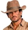 Brauner Travellerhut Cowboy Safari Western Wilder Westen Produktbild-Vorschau 5