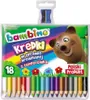 A package of 18 Bambino colored pencils with a sharpener attached. Anteprima dell’immagine prodotto