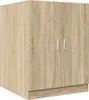 vidaXL Sonoma dubová skrinka na práčku 70,5x71,5x91,5 cm Náhľad obrázku produktu 1