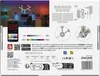 GoSmart LED-Leuchte Lines weiß, 9 Teile, 34 W, RGBIC dimmbar, WiFi Produktbild-Vorschau