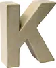 KNORR prandell 3D-Buchstabe "K" Pappmaché 175 x 55 mm Produktbild-Vorschau 1