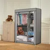 Kleiderschrank Stoffschrank mit Überzug aus Vliesstoff Produktbild-Vorschau 1